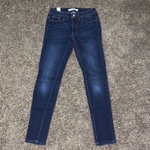 KanCan Women's Deep Indigo Skinny Jeans